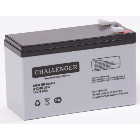 Акумуляторна батарея Challenger A12HR-36W