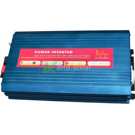 Инвертор POWER INVERTER NV-P 1000/12-220 + USB