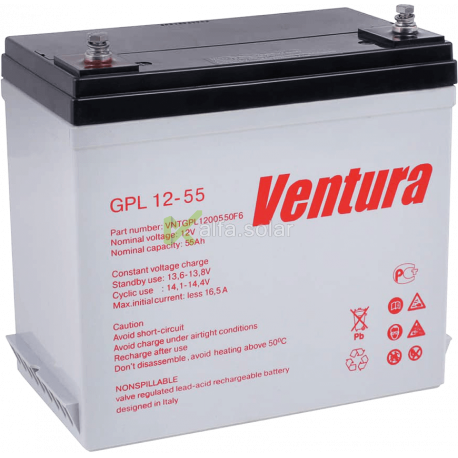 Акумуляторна батарея Ventura GPL 12-45