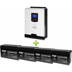 Комплект ИБП для котла (до 30кВт) и системы отопления (4 АКБ)