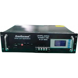 Літій-залізо-фосфатний акумулятор (LiFePO4) EverExceed EV4850-T-16D (51,2В50Aч)