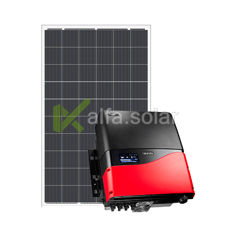 Сетевая солнечная электростанция 10кВт PrimeVOLT + C&T Solar