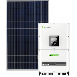 Сетевая солнечная электростанция 17кВт (Growatt)