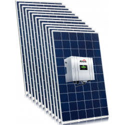 Сетевая солнечная электростанция 3кВт