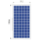 Сонячна батарея ALM-300P