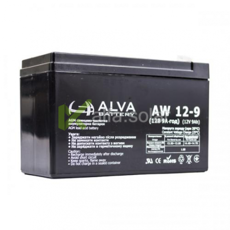 Акумуляторна батарея ALVA AW12-9