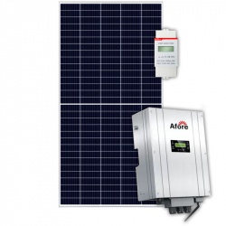 Сетевая солнечная электростанция 5кВт с ограничителем генерации