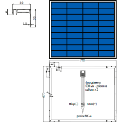 Солнечная батарея Axioma AX-80P