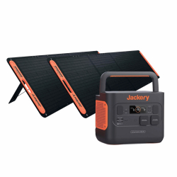 Солнечный генератор Jackery 2000 PRO (Explorer 2000 PRO + 2*Solarsaga 200W) (Официальный импорт и гарантия от производителя)