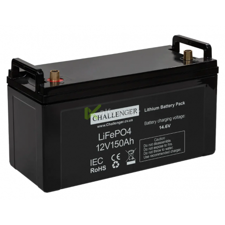 Акумуляторна батарея CHALLENGER LiFePo4 12-150 (літій-залізо-фосфатний)