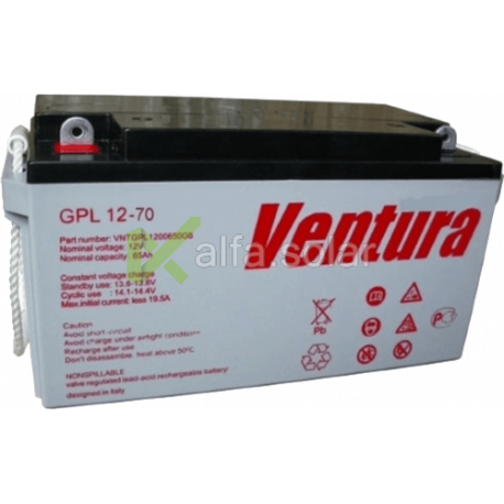 Акумуляторна батарея Ventura GPL 12-75