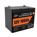 Аккумуляторная батарея Logic Power LiFePO4 12V (12.8V) 100Ah Smart BMS 100A с Bluetooth