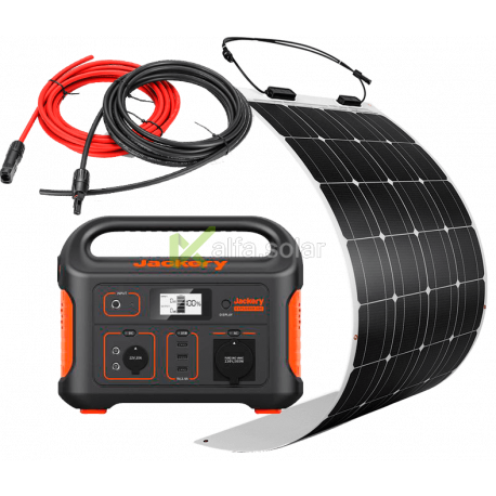 Портативная солнечная электростанция Jackery Explorer 500 + солнечная панель 100Вт