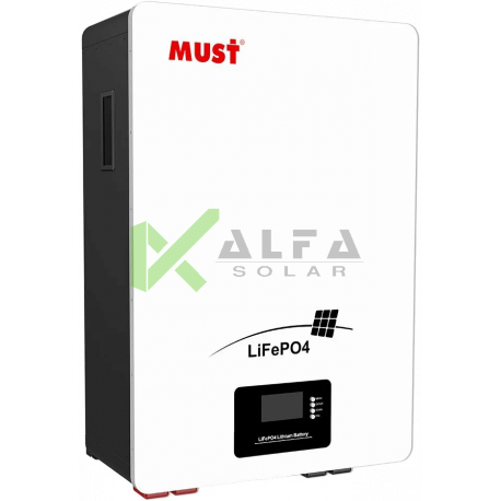 Акумуляторна батарея Must LiFePO4 48V 100Ah