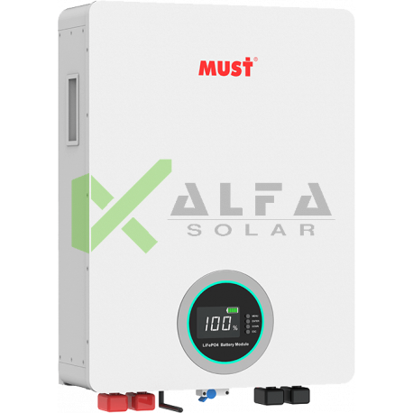 Акумуляторна батарея Must LiFePO4 48V 100Ah