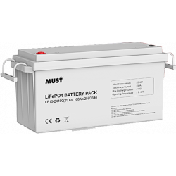 Аккумулятор MUST LP15-12100 12,8В 100Aч LiFePO4