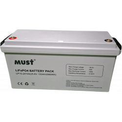 Акумуляторна батарея Must LP1500-24100, 24В 100Аг, LiFePO4