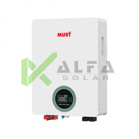 Акумуляторна батарея Must LiFePO4 LP16-24200 25.6V 200Ah, 5,12kWh