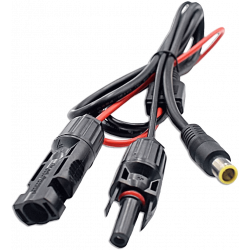 Кабель перехідник DC7909 для зарядки від сонячної панелі MC4 в DC8 мм