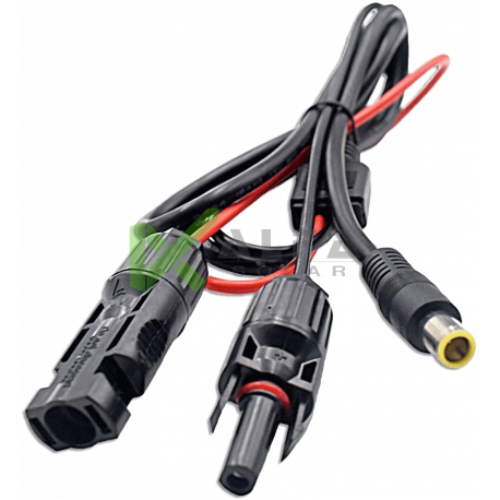 Кабель переходник DC7909 для зарядки от солнечной панели MC4 в DC8 мм