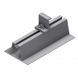 Алюминиевая беспрофильная система крепления солнечной панели для скатной крыши (за 1 закладную)