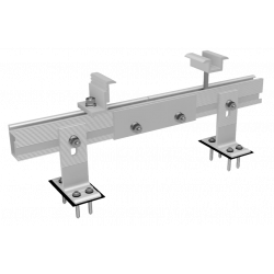 Система крепления фотомодулей на скатную крышу