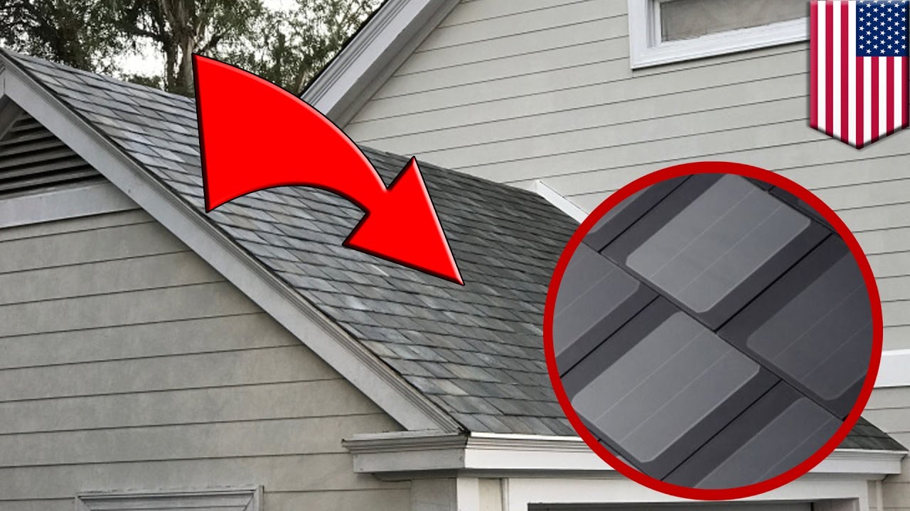 сонячний дах, заміна стандартним сонячним батареям, Тесла покриття даху